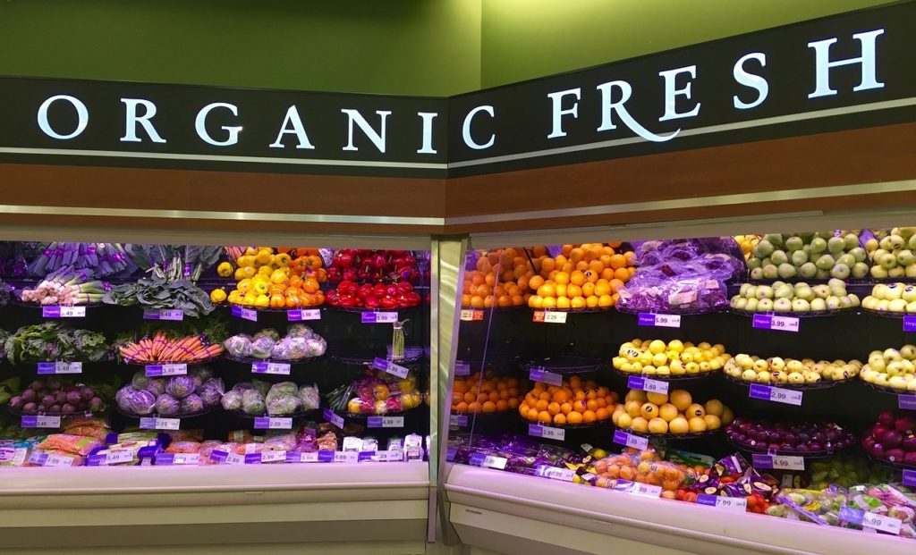 organic fresh vegetables